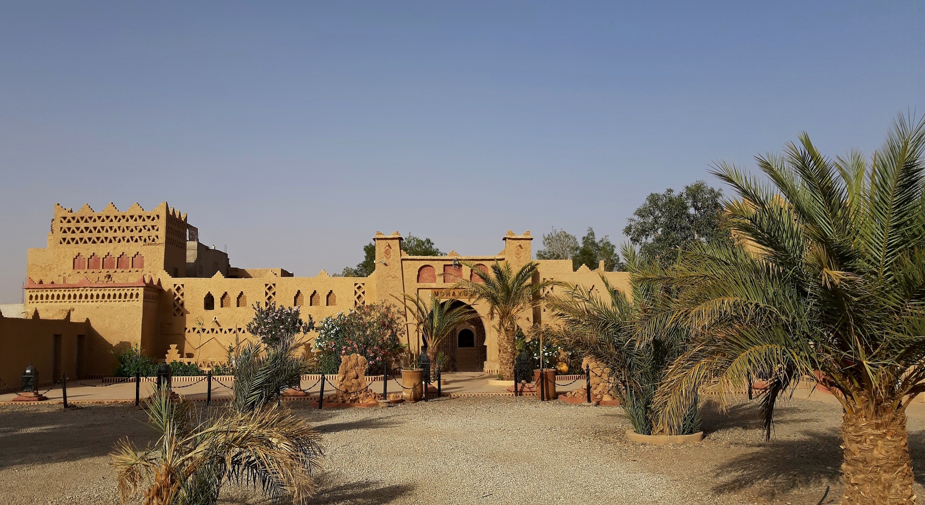 Startpunkt: Unser Kasbah-Hotel