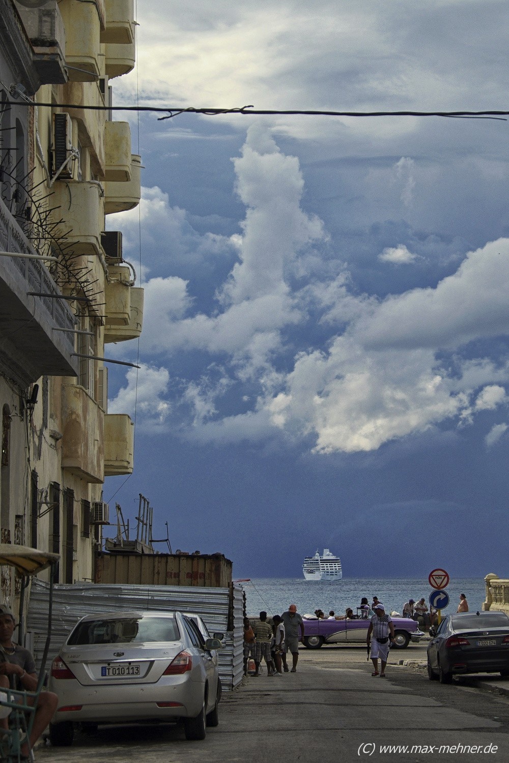 Blick auf den Malecón