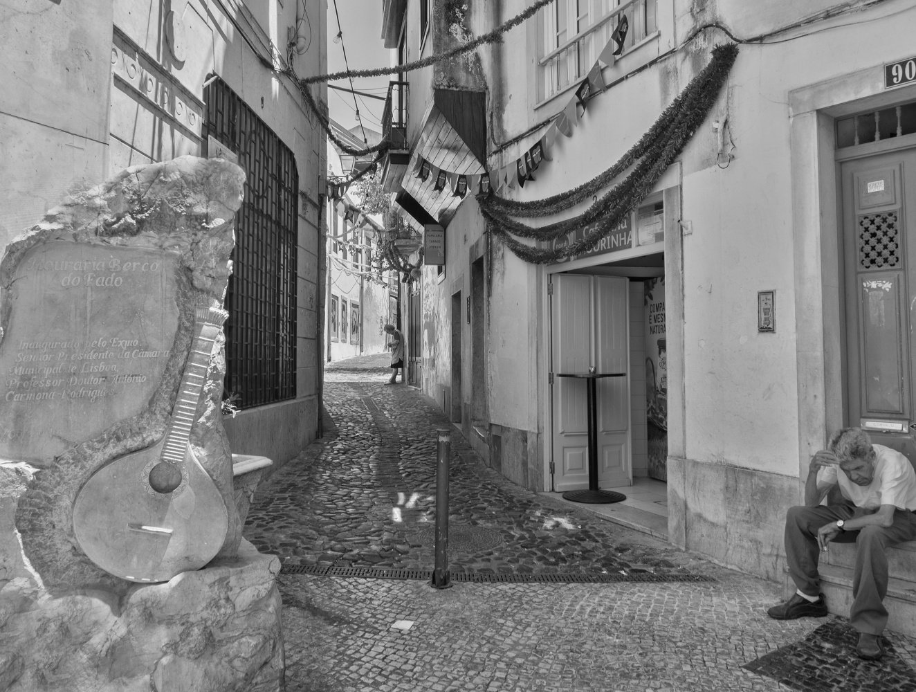 Diese kleine Gasse gilt als der Grburtsort des FADO
Foto: Wally Raths